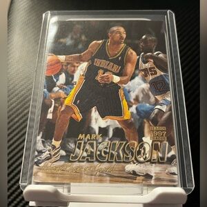 Mark Jackson Indiana Pacers 1997 LEAGUE LEADER Fleer TRADITIONS NBA Card #295
